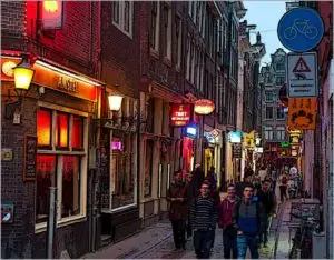 Coffee shops in Amsterdam are definitely worth a visit.