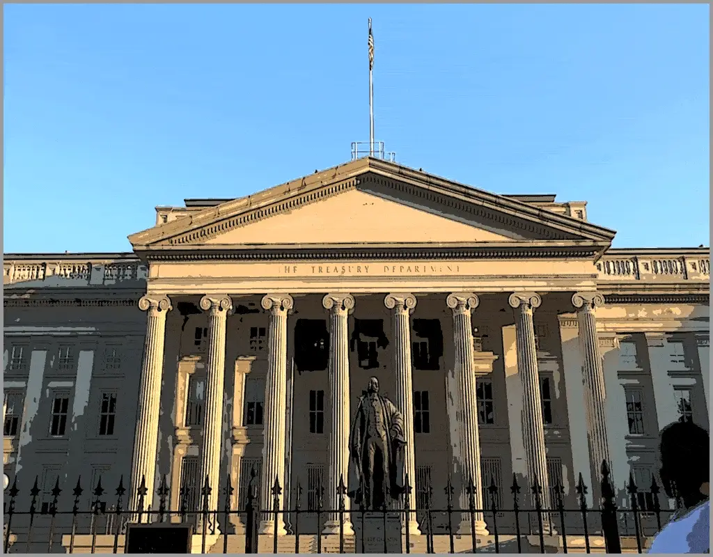 The US Treasury and Federal Reserve Bank (Fed) regulate the money supply.