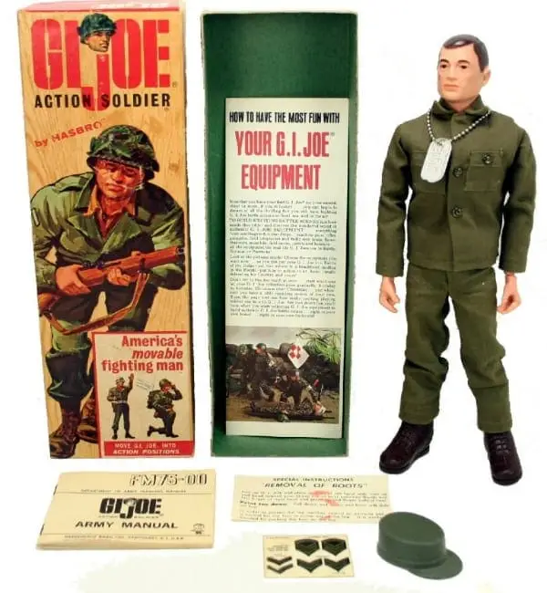 The appeal of GI Joe was strong for young boys who could imagine combat, adventure, and an idealized vision of masculinity.