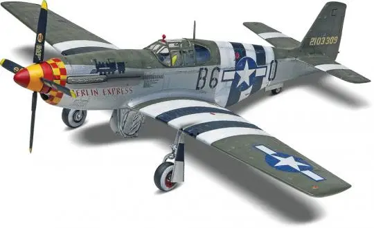 P-51 Mustang, Building models teach you a lot about the nature of machinery.